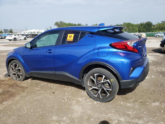 NMTKHMBX8MR134355 - 2021 TOYOTA C-HR XLE BLUE photo 2