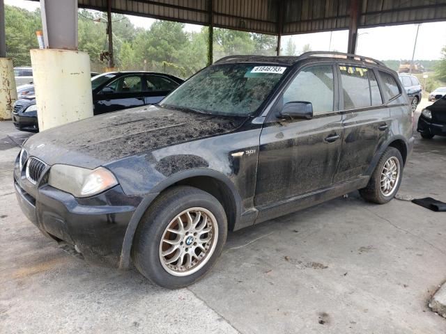 WBXPA93446WG91267 - 2006 BMW X3 3.0I BLACK photo 1