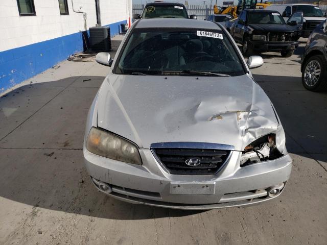 KMHDN46D66U209437 - 2006 HYUNDAI ELANTRA GLS SILVER photo 5