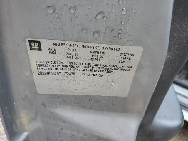 2G2WP582971172376 - 2007 PONTIAC GRAND PRIX 灰色 照片 13