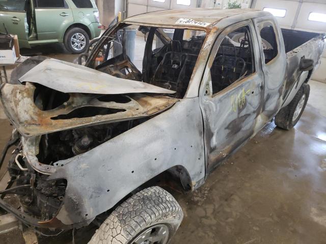 5TEUU4EN2AZ748039 - 2010 TOYOTA TACOMA ACCESS CAB ვერცხლისფერი ფოტო 10