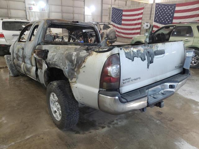 5TEUU4EN2AZ748039 - 2010 TOYOTA TACOMA ACCESS CAB ვერცხლისფერი ფოტო 3