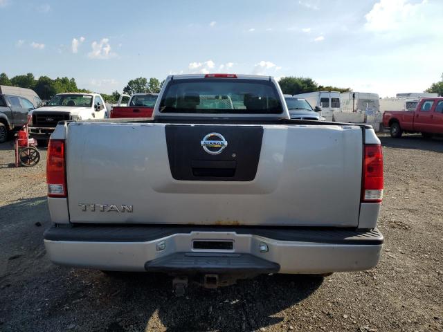 1N6AA06F68N318326 - 2008 NISSAN TITAN XE SILVER photo 6