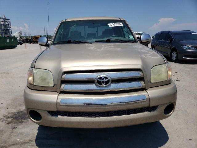 5TBRU341X6S479932 - 2006 TOYOTA TUNDRA ACCESS CAB SR5 BEIGE photo 5