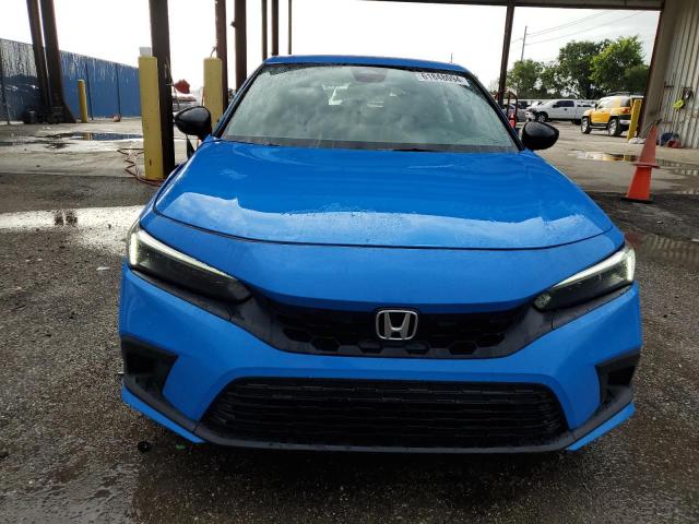 19XFL2H84NE018040 - 2022 HONDA CIVIC SPORT BLUE photo 5