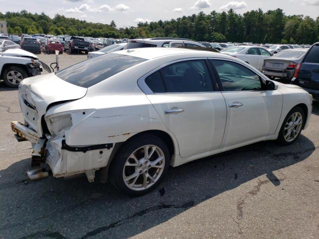 1N4AA5AP6EC480471 - 2014 NISSAN MAXIMA S WHITE photo 3