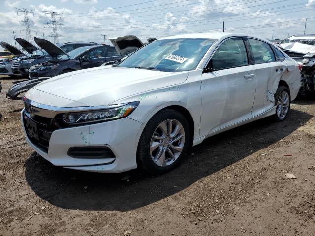 1HGCV1F15JA056680 - 2018 HONDA ACCORD LX WHITE photo 1