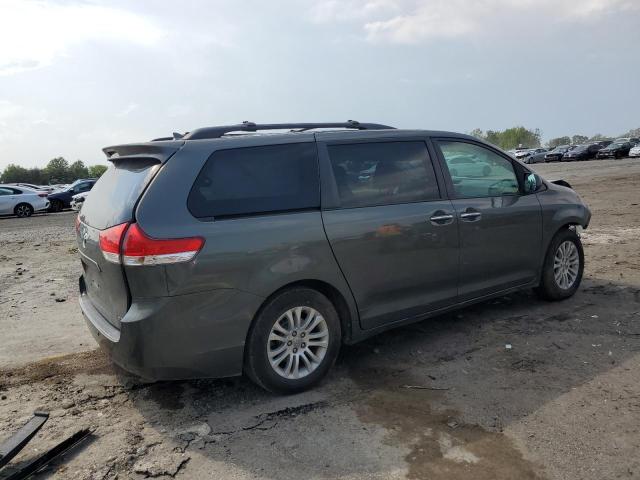 5TDYK3DC9CS255153 - 2012 TOYOTA SIENNA XLE GREEN photo 3