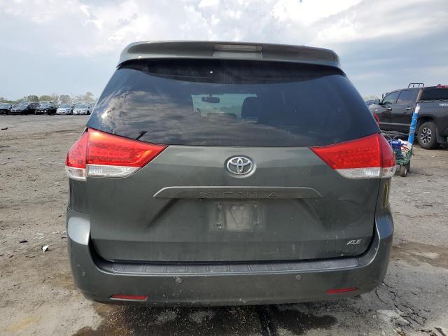 5TDYK3DC9CS255153 - 2012 TOYOTA SIENNA XLE GREEN photo 6