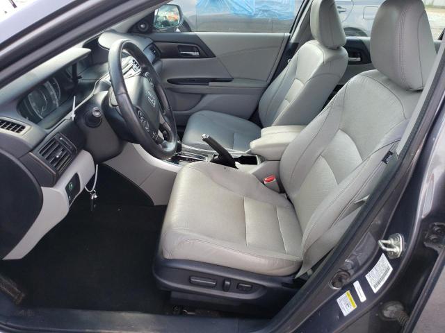 1HGCR3F85DA018383 - 2013 HONDA ACCORD EXL GRAY photo 7