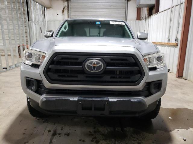 5TFAX5GN2KX133027 - 2019 TOYOTA TACOMA DOUBLE CAB SILVER photo 5