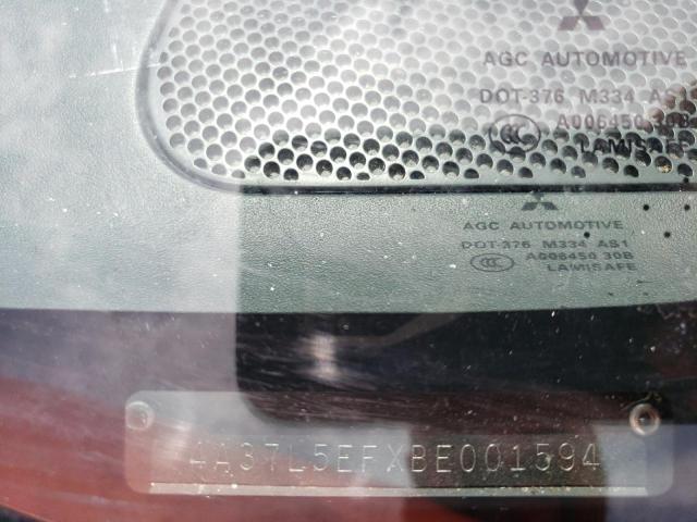 4A37L5EFXBE001594 - 2011 MITSUBISHI ECLIPSE SPYDER GS 橙色 照片 13