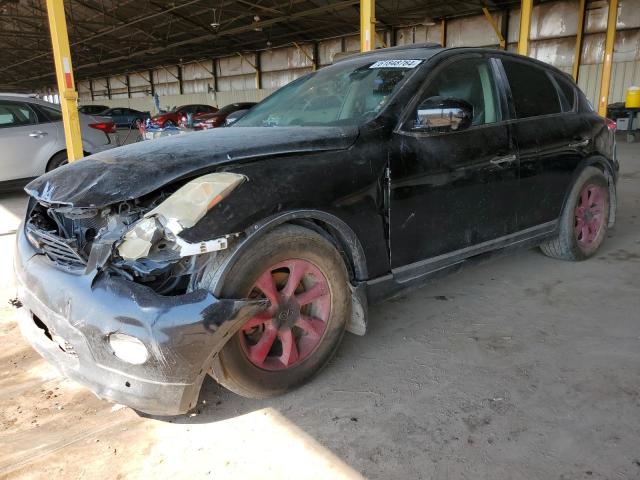 JNKAJ09E18M301282 - 2008 INFINITI EX35 BASE Սև լուսանկար 1