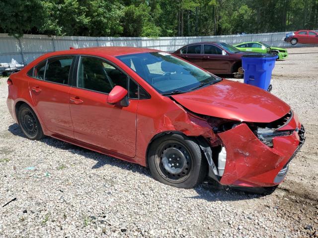 5YFEPMAE5MP190814 - 2021 TOYOTA COROLLA LE 红色 照片 4