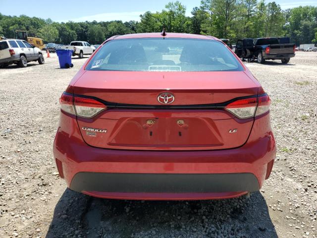 5YFEPMAE5MP190814 - 2021 TOYOTA COROLLA LE 红色 照片 6
