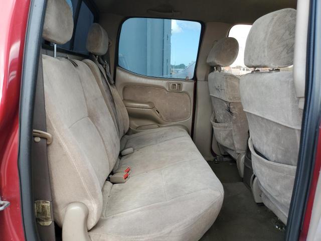 5TEGN92N44Z335085 - 2004 TOYOTA TACOMA DOUBLE CAB PRERUNNER MAROON photo 10