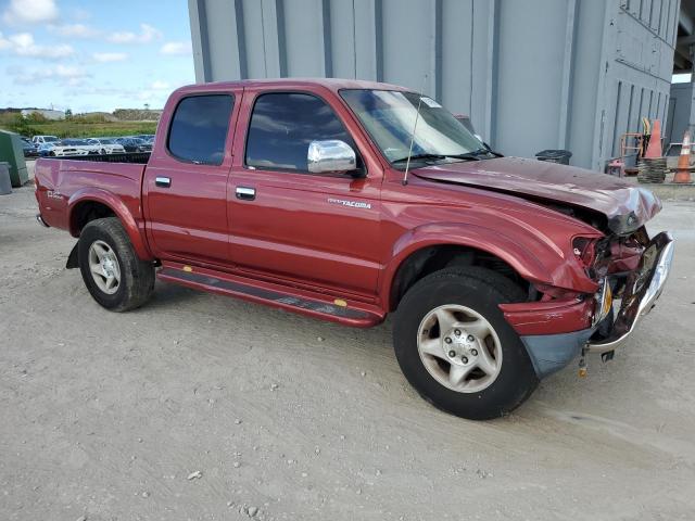 5TEGN92N44Z335085 - 2004 TOYOTA TACOMA DOUBLE CAB PRERUNNER MAROON photo 4