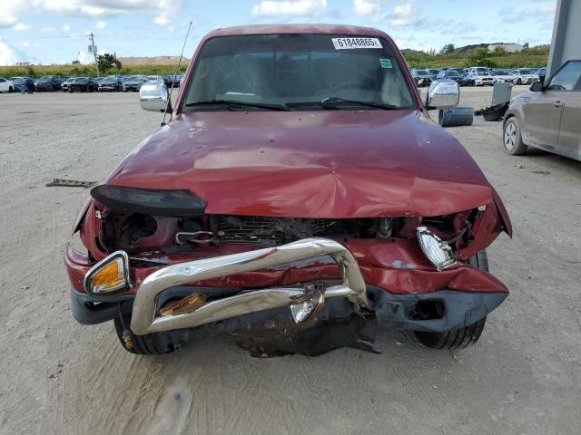 5TEGN92N44Z335085 - 2004 TOYOTA TACOMA DOUBLE CAB PRERUNNER MAROON photo 5