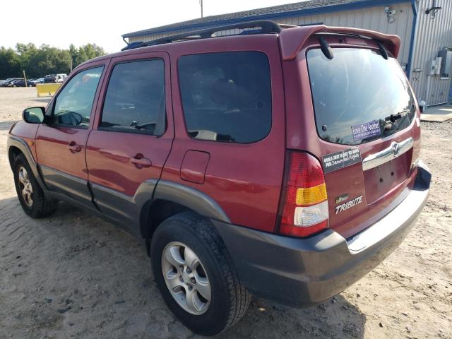 4F2CZ06164KM24005 - 2004 MAZDA TRIBUTE ES 红色 照片 2