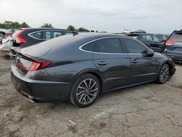 5NPEH4J28LH028786 - 2020 HYUNDAI SONATA LIMITED GRAY photo 3