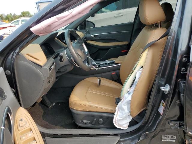 5NPEH4J28LH028786 - 2020 HYUNDAI SONATA LIMITED GRAY photo 7