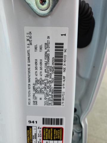 3TYLB5JN9RT002617 - 2024 TOYOTA TACOMA DOUBLE CAB 白色 照片 12