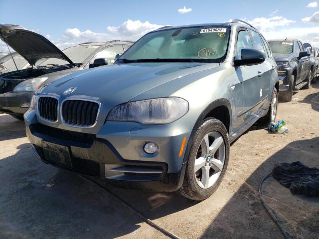 5UXFE43559L269566 - 2009 BMW X5 XDRIVE30I GREEN photo 2