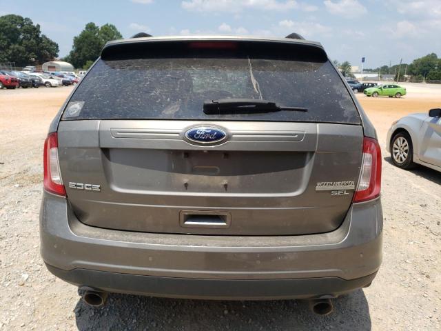 2FMDK3JC8EBA88979 - 2014 FORD EDGE SEL GRAY photo 6