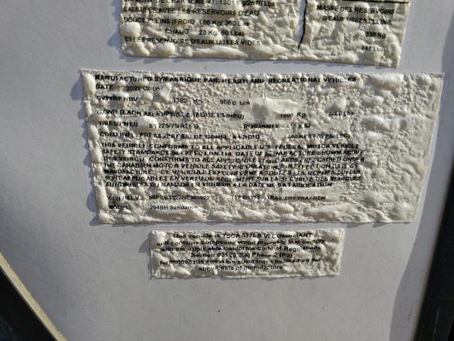 5SFSB3326NE501922 - 2022 HEARTLAND GATEWAY 米色 照片 10