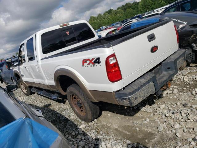 1FT7W2BT3CEA63312 - 2012 FORD F250 SUPER DUTY WHITE photo 2