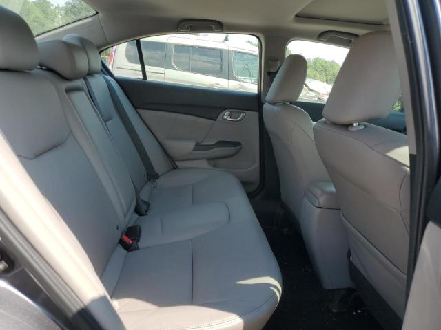 19XFB2F9XDE004544 - 2013 HONDA CIVIC EXL ნაცრისფერი ფოტო 10