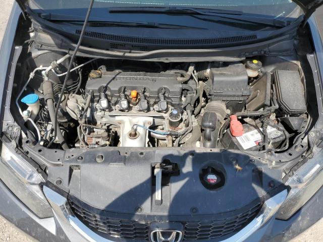19XFB2F9XDE004544 - 2013 HONDA CIVIC EXL ნაცრისფერი ფოტო 11