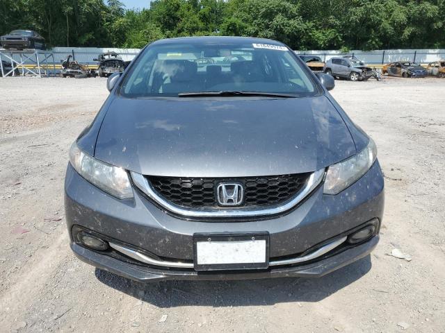 19XFB2F9XDE004544 - 2013 HONDA CIVIC EXL ნაცრისფერი ფოტო 5