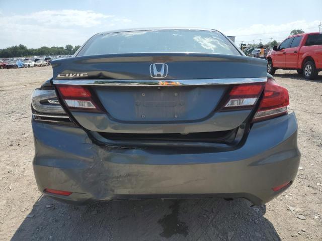 19XFB2F9XDE004544 - 2013 HONDA CIVIC EXL ნაცრისფერი ფოტო 6