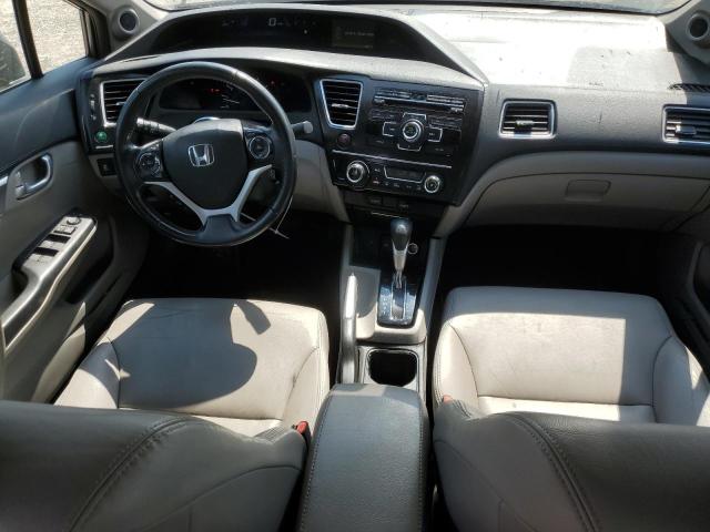 19XFB2F9XDE004544 - 2013 HONDA CIVIC EXL ნაცრისფერი ფოტო 8