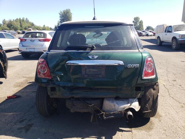 WMWSU3C56DT685726 - 2013 MINI COOPER GREEN photo 6