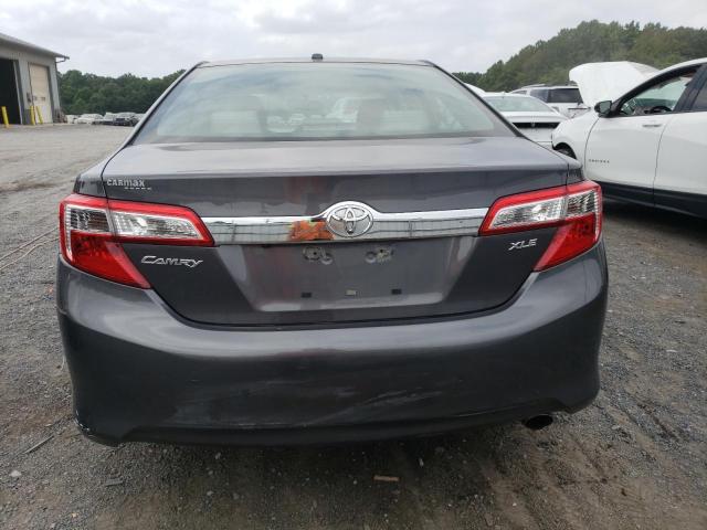 4T4BF1FK1DR327268 - 2013 TOYOTA CAMRY L CHARCOAL photo 6