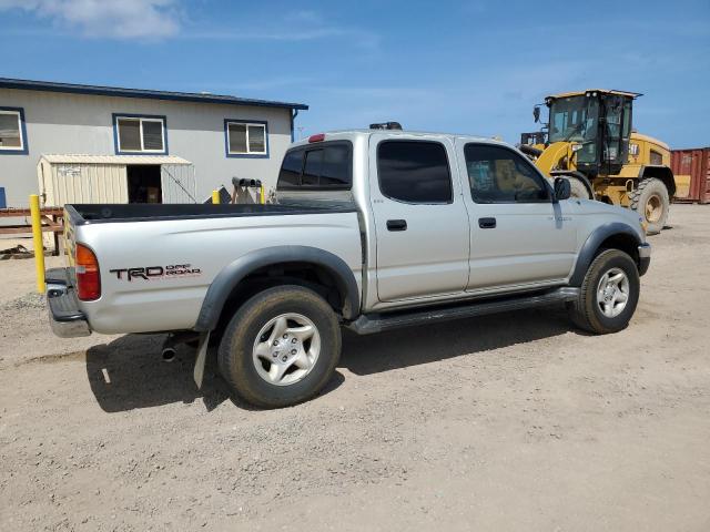 5TEGN92N82Z011960 - 2002 TOYOTA TACOMA DOUBLE CAB PRERUNNER SILVER photo 3