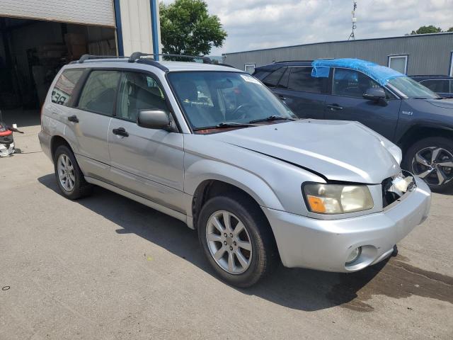 JF1SG65645H712501 - 2005 SUBARU FORESTER 2.5XS Серебристый фото 4