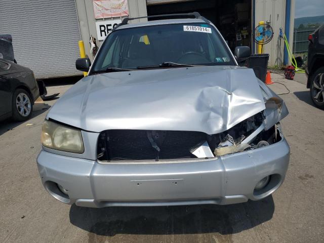 JF1SG65645H712501 - 2005 SUBARU FORESTER 2.5XS Серебристый фото 5