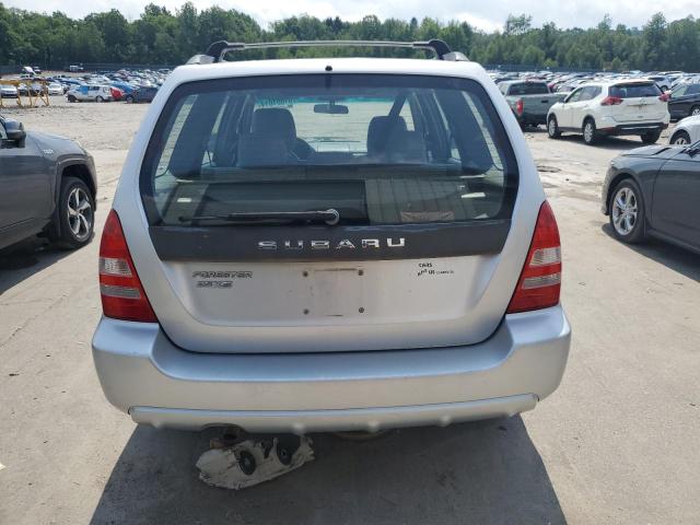 JF1SG65645H712501 - 2005 SUBARU FORESTER 2.5XS Серебристый фото 6