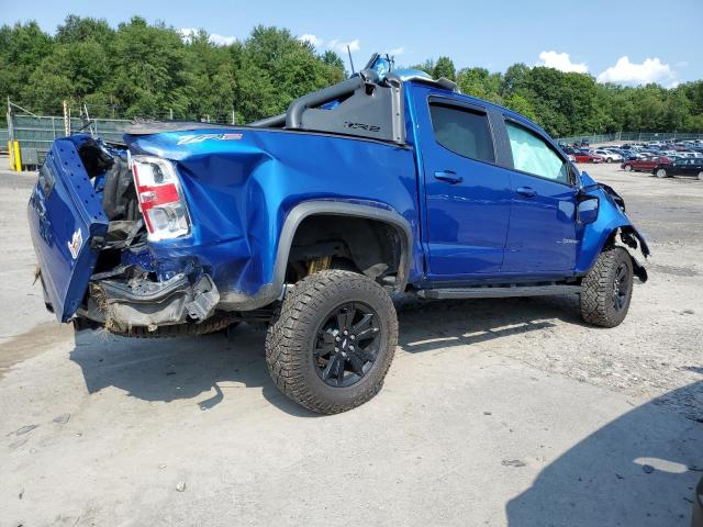 1GCGTEEN9J1286935 - 2018 CHEVROLET COLORADO ZR2 BLUE photo 3