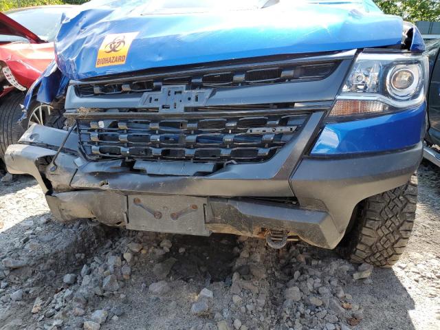 1GCGTEEN9J1286935 - 2018 CHEVROLET COLORADO ZR2 BLUE photo 5