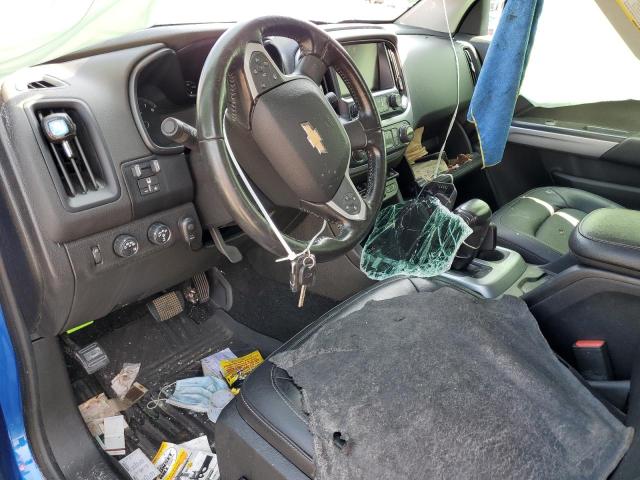 1GCGTEEN9J1286935 - 2018 CHEVROLET COLORADO ZR2 BLUE photo 8