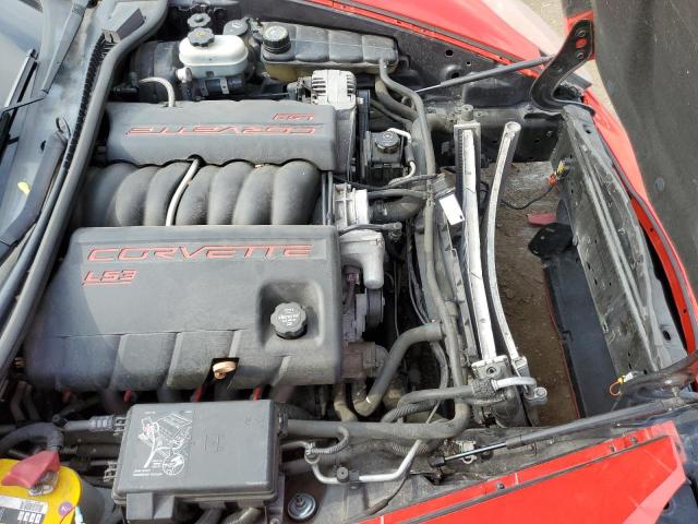 1G1YB2DW2C5102424 - 2012 CHEVROLET CORVETTE RED photo 11