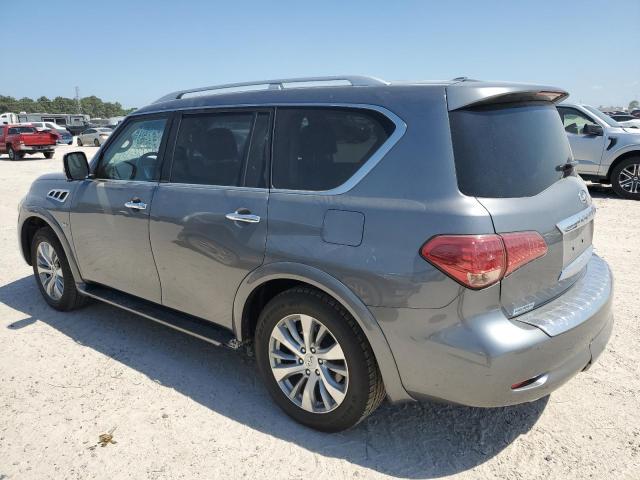 JN8AZ2NF9H9643381 - 2017 INFINITI QX80 BASE GRAY photo 2