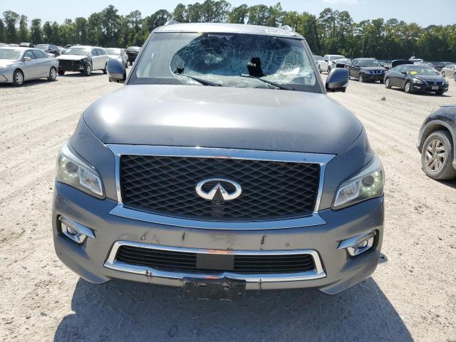 JN8AZ2NF9H9643381 - 2017 INFINITI QX80 BASE GRAY photo 5