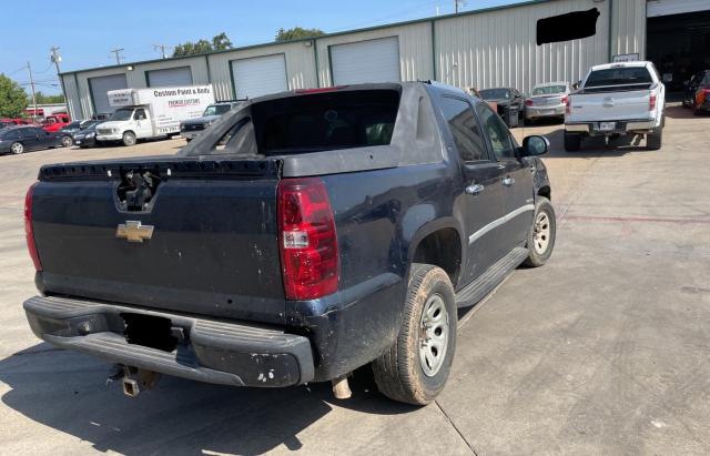 3GNEC12J77G131450 - 2007 CHEVROLET AVALANCHE C1500 BLUE photo 4