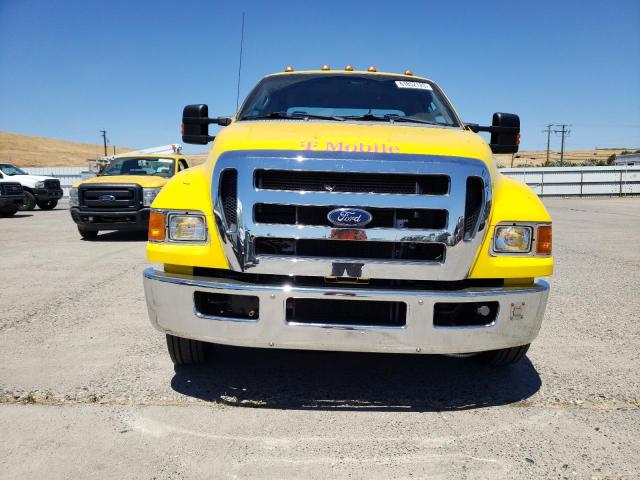 3FRWX6FE5FV728217 - 2015 FORD F650 SUPER DUTY YELLOW photo 5