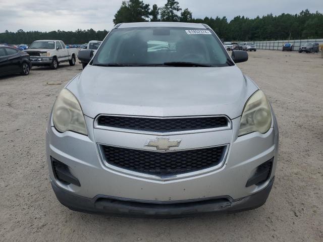 2GNALBEK4C1297503 - 2012 CHEVROLET EQUINOX LS SILVER photo 5